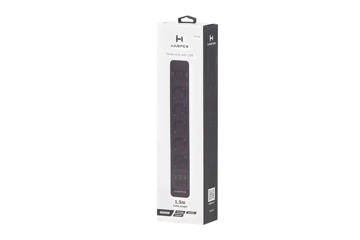 Сетевой фильтр HARPER UCH-530 White