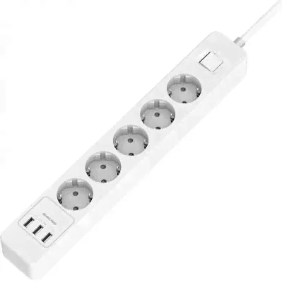 Удлинитель с USB зарядкой HARPER UCH-530-0