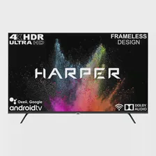 50&quot; (127 см) Телевизор LED Harper 50U770TS черный