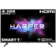 Телевизор 43" Harper 43U750TS (4K UHD 3840x2160, Smart TV) черный