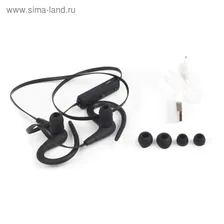 Наушники с микрофоном Harper HB-108 Black, Bluetooth, вкладыши вакуумные, черные
