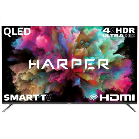 Телевизор Harper 55" 55Q850TS черный