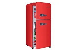 Холодильник Harper HRF-T140M RED двухкамерный