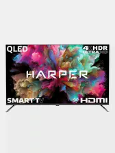 Телевизор Smart TV Harper 50Q850TS, диагональ 50", VESA 200*200, гарантия 1 год