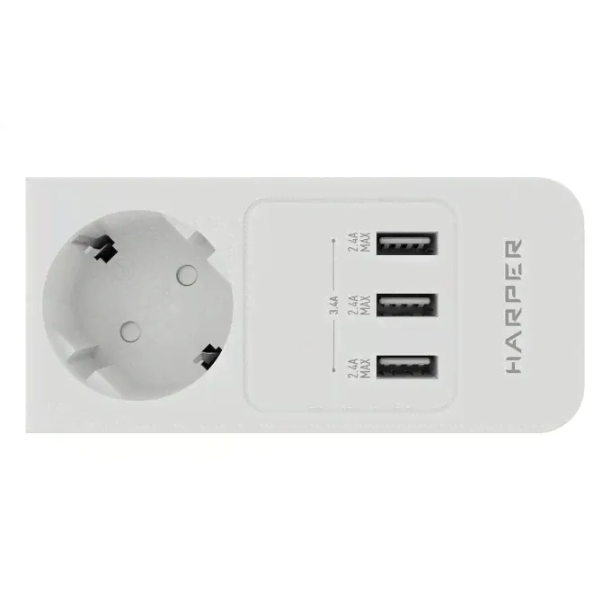 Удлинитель HARPER UCH-530 White H00002264-2