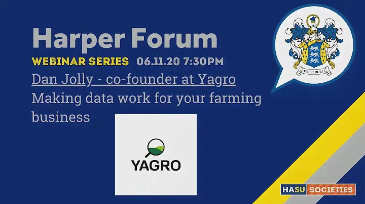 Harper Forum Present - Yagro - Digital farming, making data work for your business