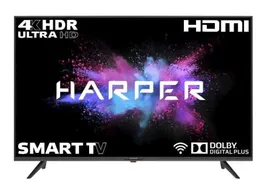 Телевизор 43" 4K UHD Harper 43U750TS Чёрный